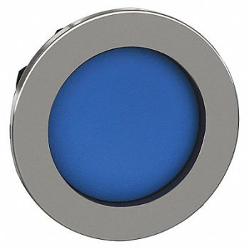 SCHNEIDER ELECTRIC Pushbutton Head Blue 30mm, 55WH51