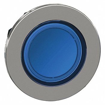 SCHNEIDER ELECTRIC Pushbutton Head Blue 30mm, 55WH52