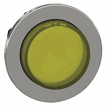 SCHNEIDER ELECTRIC Head for Push Button 30mm Yllw, 55WJ02