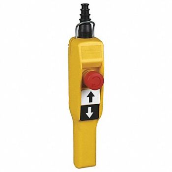 SCHNEIDER ELECTRIC Pendant Control Station Up/Down Legend, 55WJ69