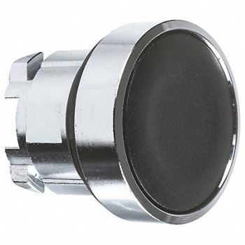 SCHNEIDER ELECTRIC Pushbutton Head Black 22mm, 55WJ82
