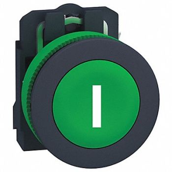 SCHNEIDER ELECTRIC Push Button 30mm Momentary, 55WJ99