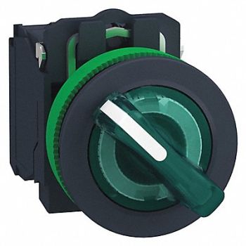 SCHNEIDER ELECTRIC Illuminated Selector Switch 30mm Sz, 55WK13