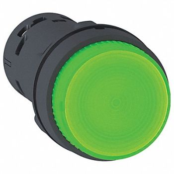 SCHNEIDER ELECTRIC Push Button Operator 22mm Green, 55WM18
