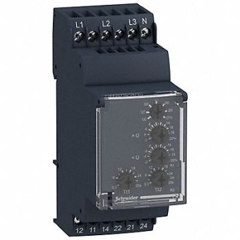 SCHNEIDER VoltageSensingRelay 12 Pins 120-277VAC, 55WM31