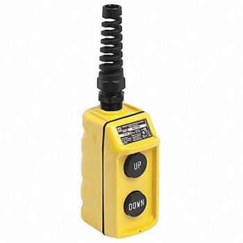 SCHNEIDER ELECTRIC Pendant Station Up/Down Legend, 55WP66