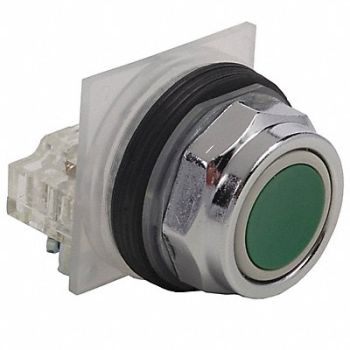 SCHNEIDER ELECTRIC Push Button 30mm Momentary, 55WR12