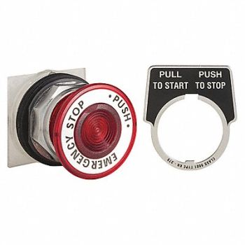 SCHNEIDER ELECTRIC Head for Spring Return Push Button 30mm, 55WR21