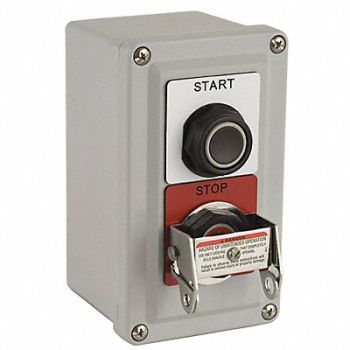 SCHNEIDER ELECTRIC Complete Control Station 1NO/2NC Contact, 55WR68
