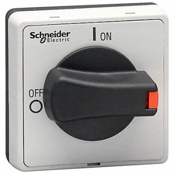 SCHNEIDER RotaryHandle Black/Gray NEMA1/12/3R/4/4X, 55WT77