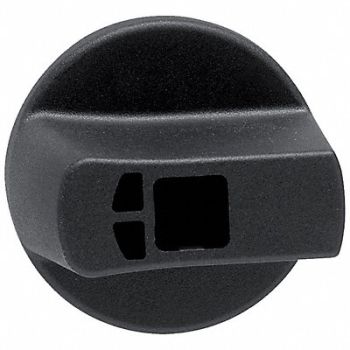 SCHNEIDER Replacement Rotary Handle Black, 55WT79