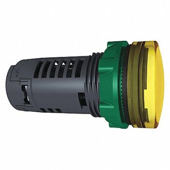SCHNEIDER ELECTRIC Pilot Light Yllw LED Lamp Type, 55WU23