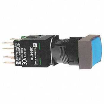 SCHNEIDER ELECTRIC Push Button 16mm Momentary, 55WU34