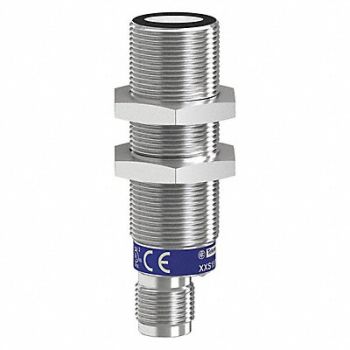 TELEMECANIQUE SENSORS Cylindrical Ultrasonic Sensor SS Case, 55WX51