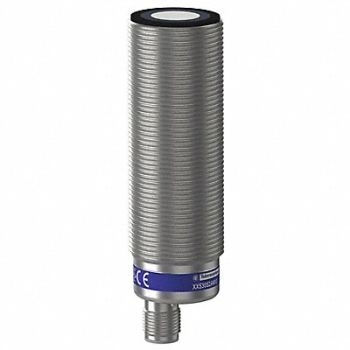 TELEMECANIQUE SENSORS Cylindrical Ultrasonic Sensor SS Case, 55WX74