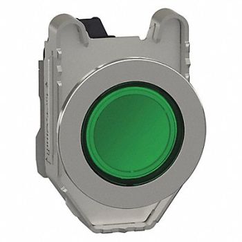 SCHNEIDER ELECTRIC Pilot Light 24VAC Green LED Lamp, 55XA16