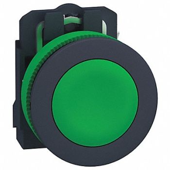 SCHNEIDER ELECTRIC Push Button 30mm Momentary, 55XA36