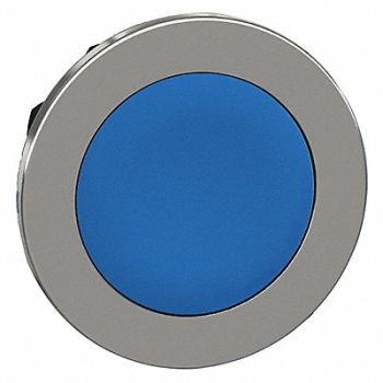 SCHNEIDER ELECTRIC Pushbutton Head Blue 30mm, 55XA69