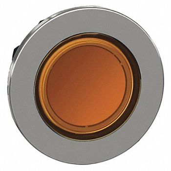 SCHNEIDER ELECTRIC Pushbutton Head Yellow 30mm, 55WH50