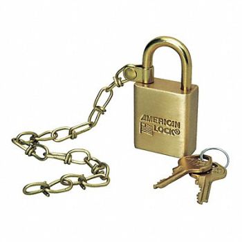ABILITY ONE Keyed Padlock PK100, 55XD39
