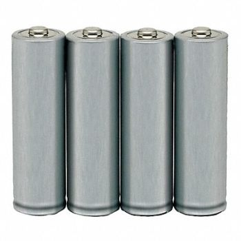 ABILITY ONE Battery Alkaline AA PK4, 55XD46