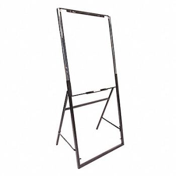 ABILITY ONE Dry Erase Board Easel Mounted, 55XD49
