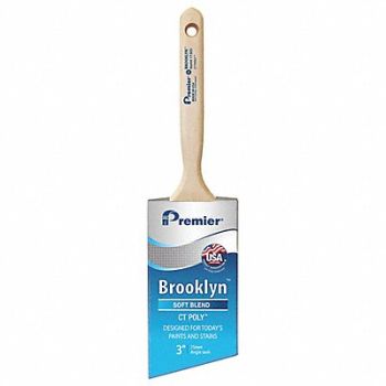 PREMIER Brush 3 Angle Sash Polyester 2 11/16 L, 55YE12