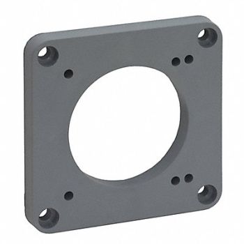 GRAINGER APPROVED Angle Adapter 5-13/64 L Aluminum, 55YF27