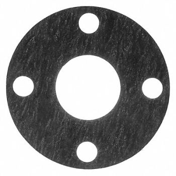 GRAINGER APPROVED Flange Gasket Full Face 1-1/2 Pipe, 55YY39