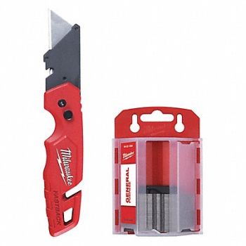 MILWAUKEE Utility Blade Dispenser 50 Blades, 55ZY66
