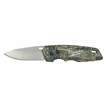 MILWAUKEE Folding Utility Knife 7-1/2 L, 55ZY71