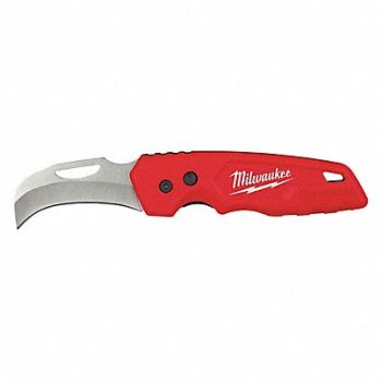 MILWAUKEE Folding Utility Knife 7 L, 55ZY72