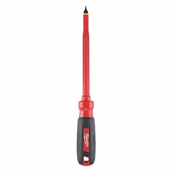MILWAUKEE Insltd Slotted Screwdriver 5/16 in, 55ZY83