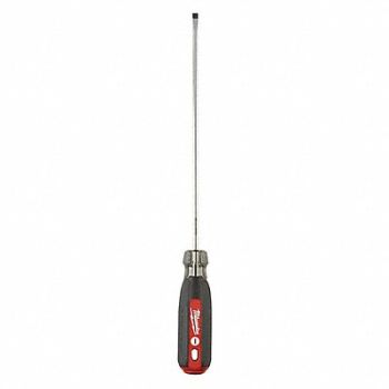 MILWAUKEE Slotted Screwdriver 3/16 in, 55ZZ16