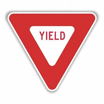 TAPCO Yield Sign 24 x 24 x 24 x .080 HIP, 568K35