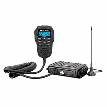 MIDLAND Full 15W Two-Way GMRS Radio w/Microphone, 569D44