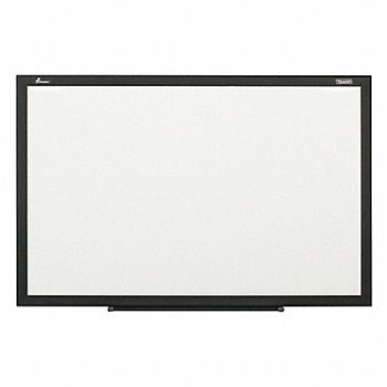 ABILITY ONE Dry Erase Board Black Frame 49/64 D, 56CL21