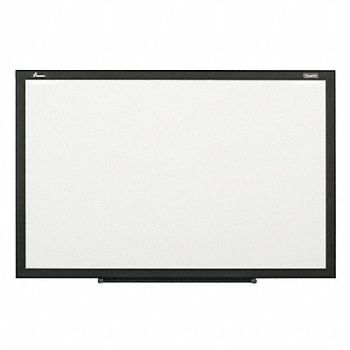 ABILITY ONE Dry Erase Board Black Frame 3/4 D, 56CL28