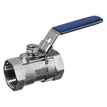 USA SEALING Ball Valve 304 Stainless Steel Straight, 61DV07