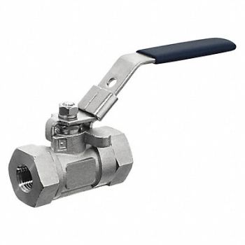 USA SEALING Ball Valve 304 SS 1-Way Body Style, 56DJ91