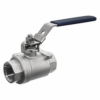 USA SEALING Ball Valve 304 SS 2-Way Body Style, 56DJ98
