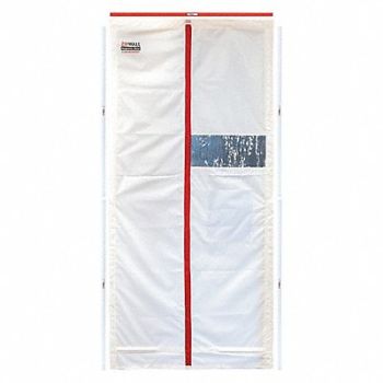 ZIPWALL Magnetic Door For Steel Frames 3ft x 7ft, 56DK59
