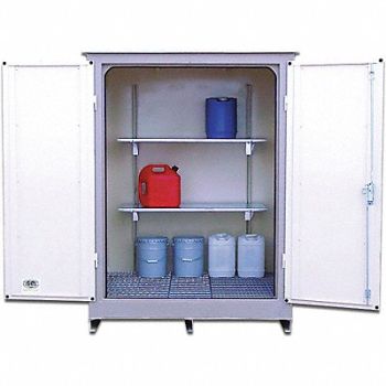 DENIOS Shelving Kit 66 W 14 D 2 H, 56EC71