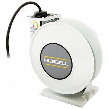HUBBELL WIRING DEVICE-KELLEMS Cord Storage Reel 25 ft of 12/4 Cord, 56ED58