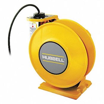 HUBBELL WIRING DEVICE-KELLEMS Cord Storage Reel 45 ft of 16/4 Cord, 56ED62