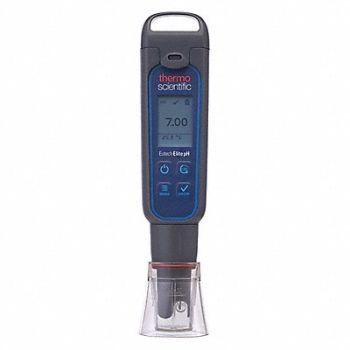 THERMO FISHER Waterproof pH Tester LCD Display, 56EE20