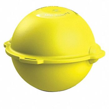 TEMPO COMMUNICATIONS Marker Ball Polyethylene Yellow, 56FN55