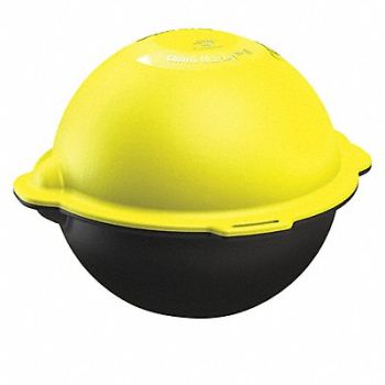TEMPO COMMUNICATIONS Marker Ball Polyethylene Black/Yellow, 56FN56