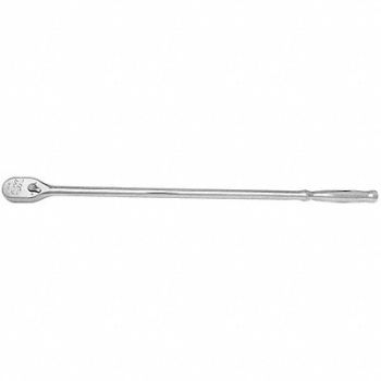 SK PROFESSIONAL TOOLS Hand Ratchet 24 in Chrome 1/2 in, 56FR03