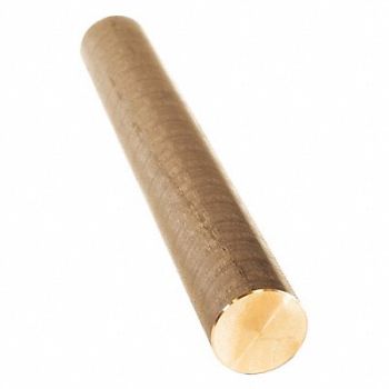 GRAINGER APPROVED Solid Bar Bronze 4 Thickness 6 L, 56FV84